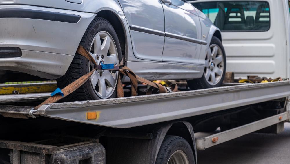 panne automobile près de Névez