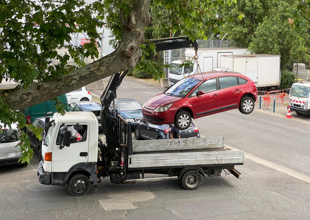 grutage automobile près de Névez